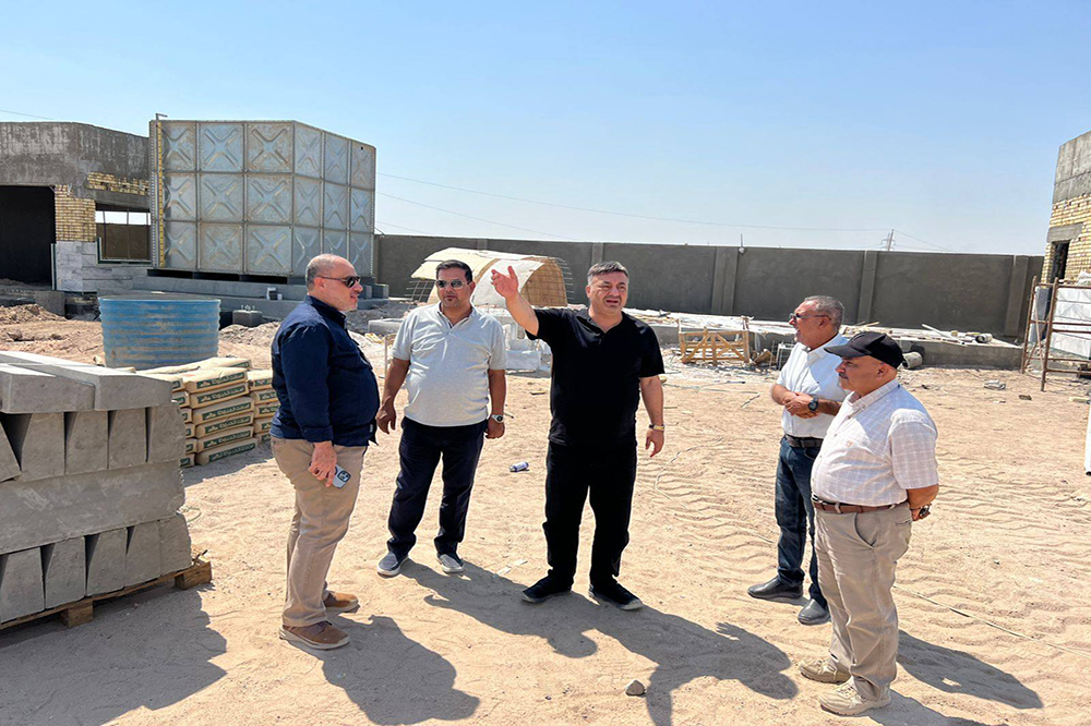 Al-Murbad fuel filling station in Al-Zubair district, Basra Governorate