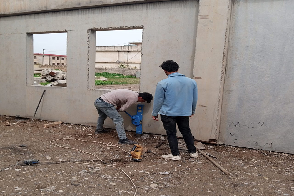 Prefabricated construction schools in Nineveh Governorate