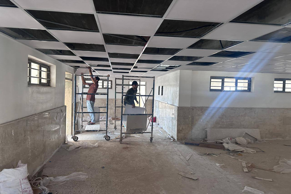 Al-Aqsa Mosque School in the Sabaa Al-Bour area of ​​Baghdad