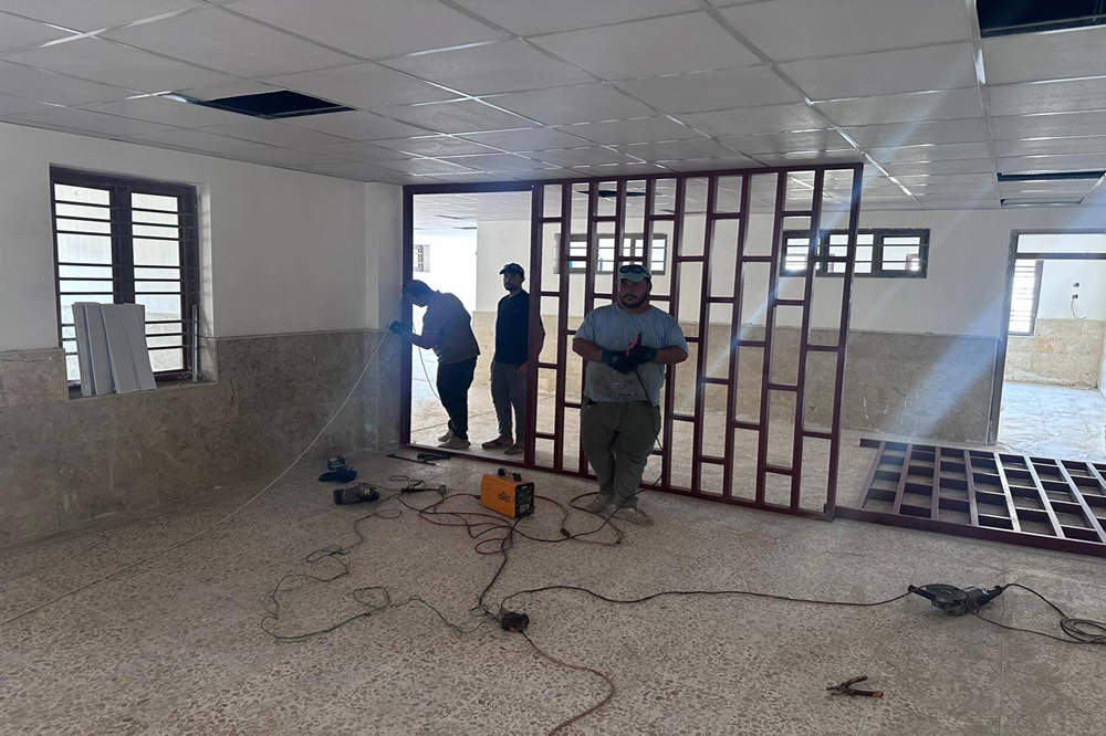 مدرسة المسجد الأقصى في منطقة سبع البور ببغداد