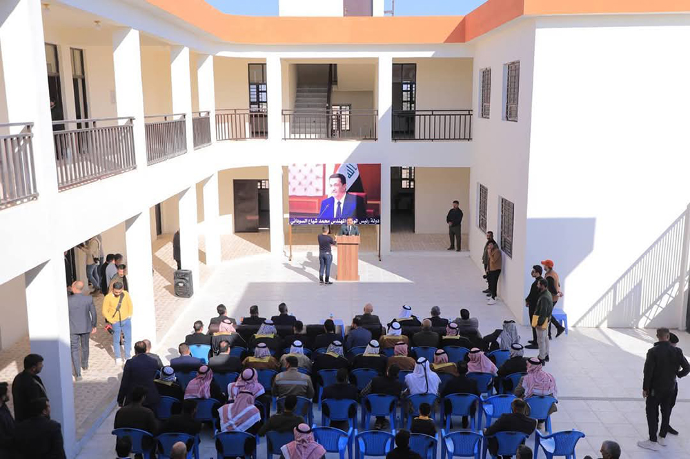 Mr. General Manager: The Company Has Completed Ammar Bin Yasser School In Salah Al-Din Governorate