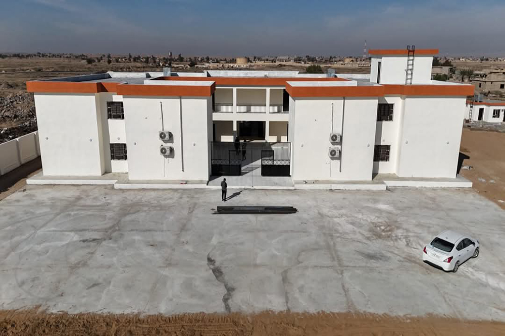 Mr. General Manager: The Company Has Completed Ammar Bin Yasser School In Salah Al-Din Governorate