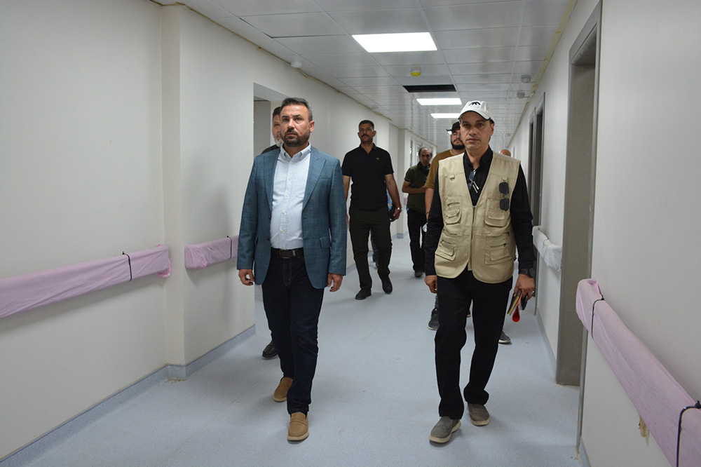 the project (Rehabilitation of the Central Children’s Hospital) in Baghdad Governorate 