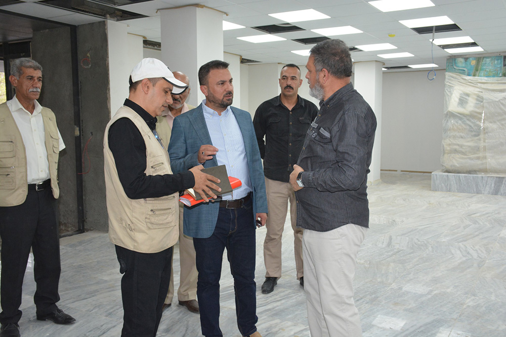 the project (Rehabilitation of the Central Children’s Hospital) in Baghdad Governorate 