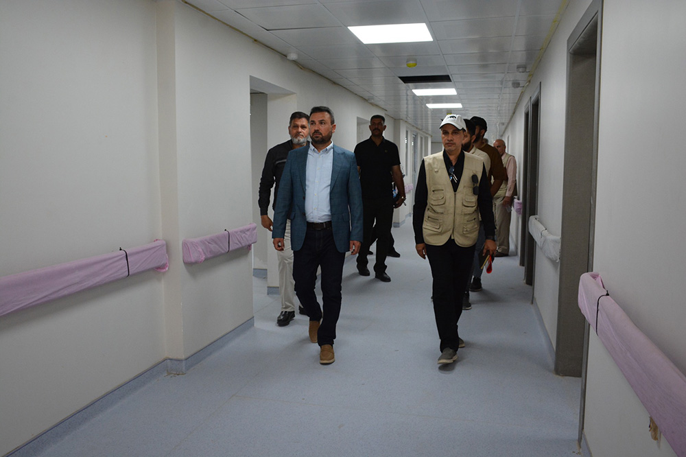 the project (Rehabilitation of the Central Children’s Hospital) in Baghdad Governorate 