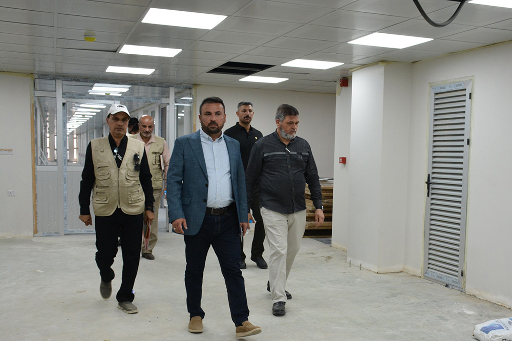 the project (Rehabilitation of the Central Children’s Hospital) in Baghdad Governorate 