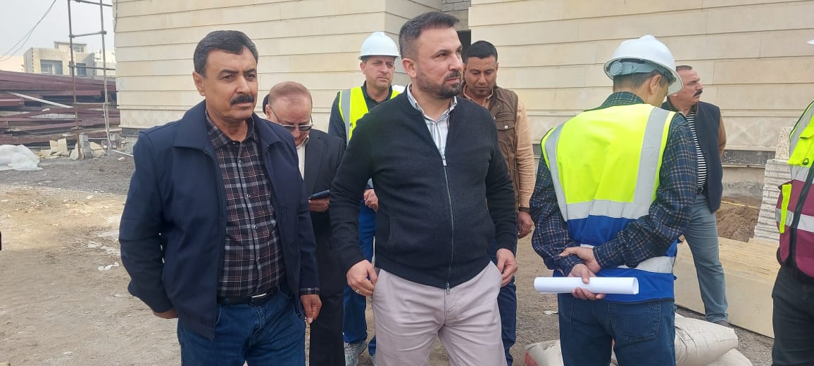زيارة المدير العام لمشروع أبنية التخطيط في محافظة نينوى 
