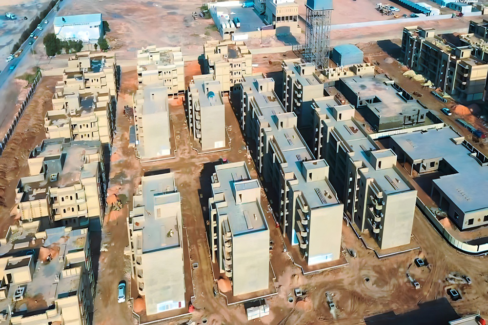 the residential complex project / Al Jazeera (2) in the sacred Karbala Governorate