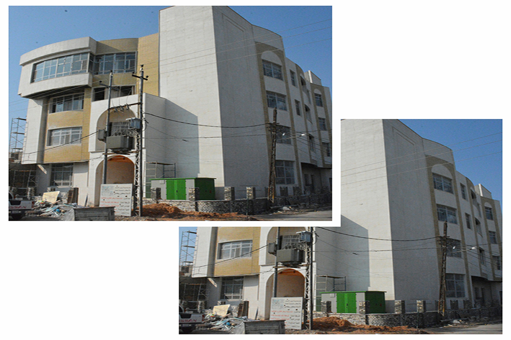 project to build the cultural center in Kadhimiya, Baghdad