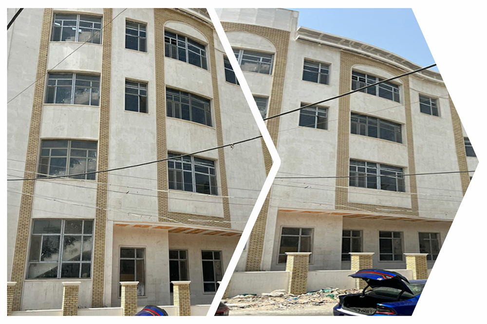 project to build the cultural center in Kadhimiya, Baghdad