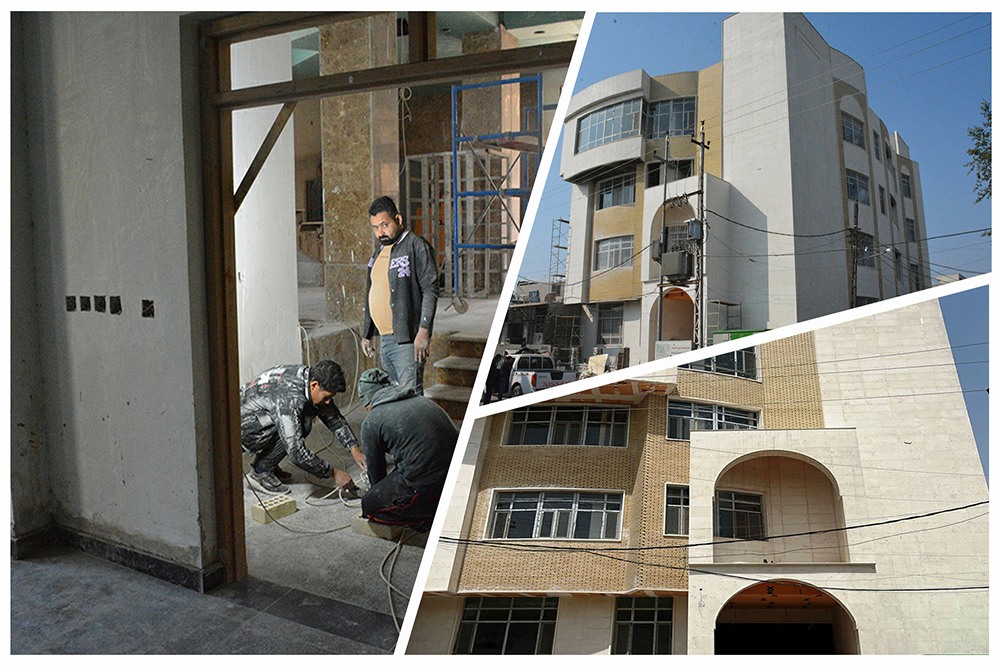 project to build the cultural center in Kadhimiya, Baghdad