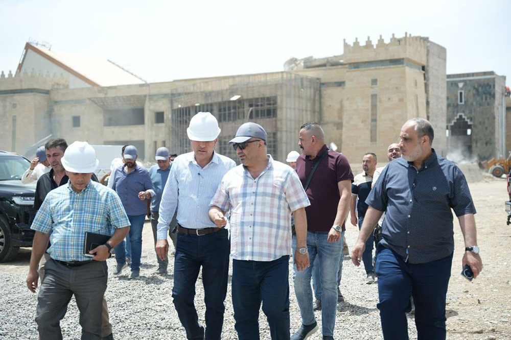 مشروع تأهيل وتأثيث المكتبة الآشورية في محافظة نينوى