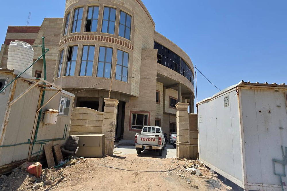 مشروع بناية المركز الثقافي في محافظة المثنى
