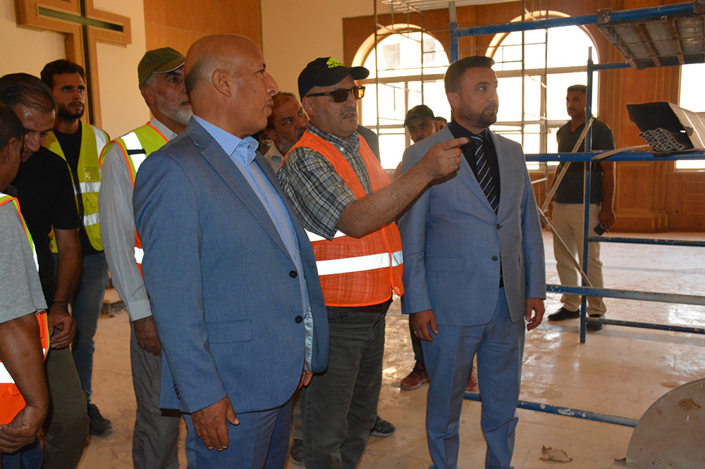the building project for the Chaldean Patriarchate of Babylon Church in Baghdad Governorate