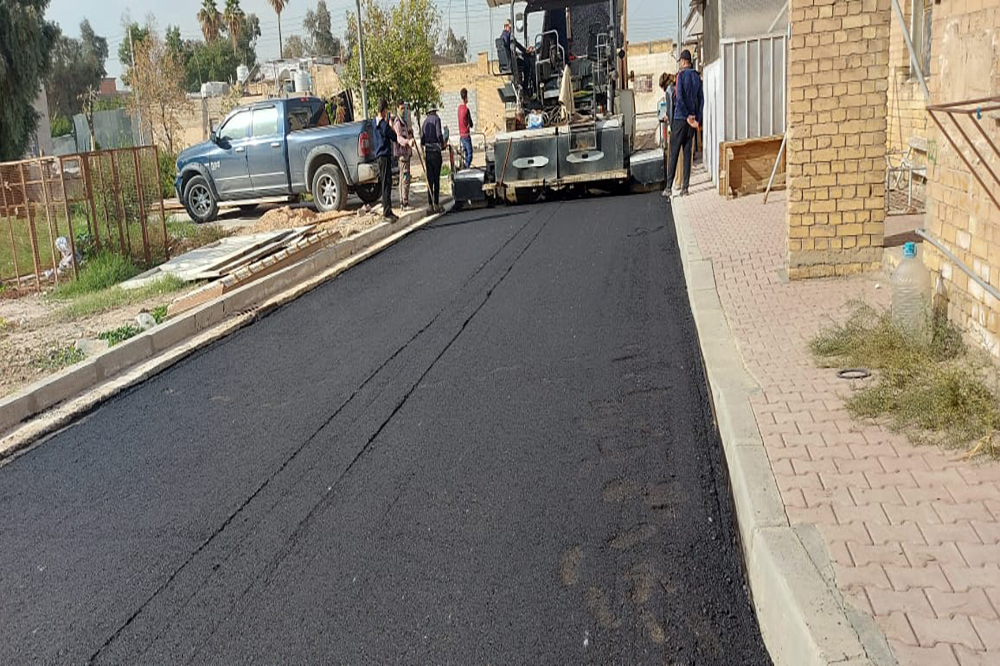 infrastructure rehabilitation project in the Dora refinery in Baghdad Governorate