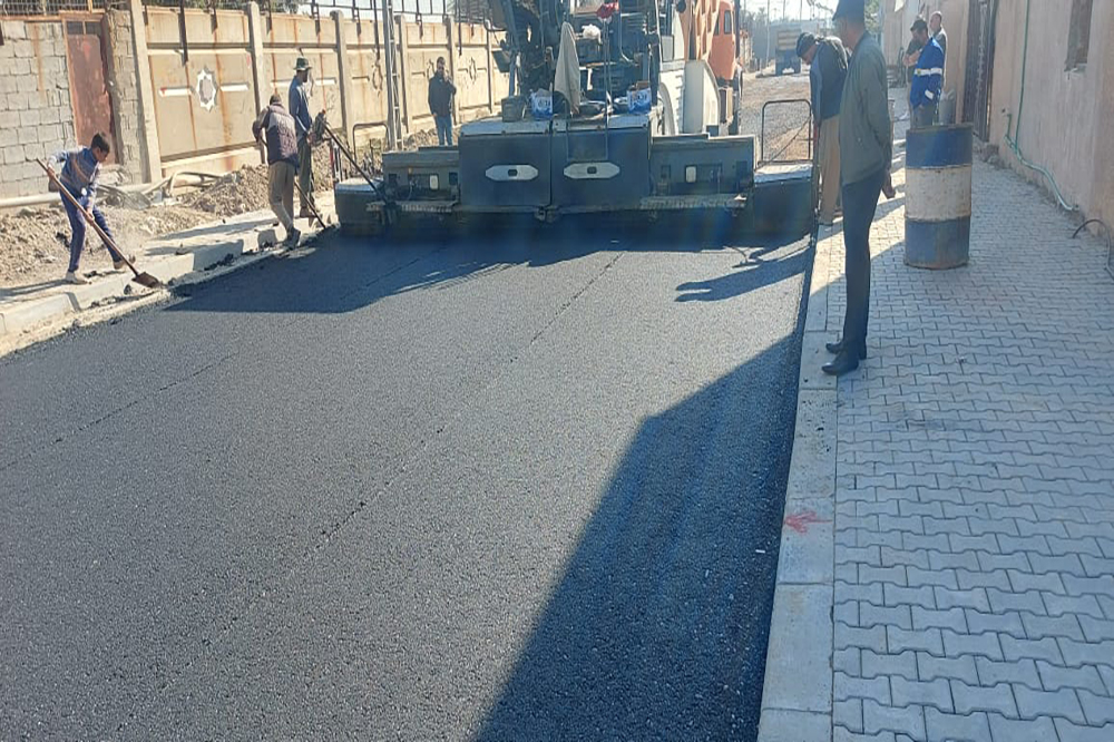 infrastructure rehabilitation project in the Dora refinery in Baghdad Governorate