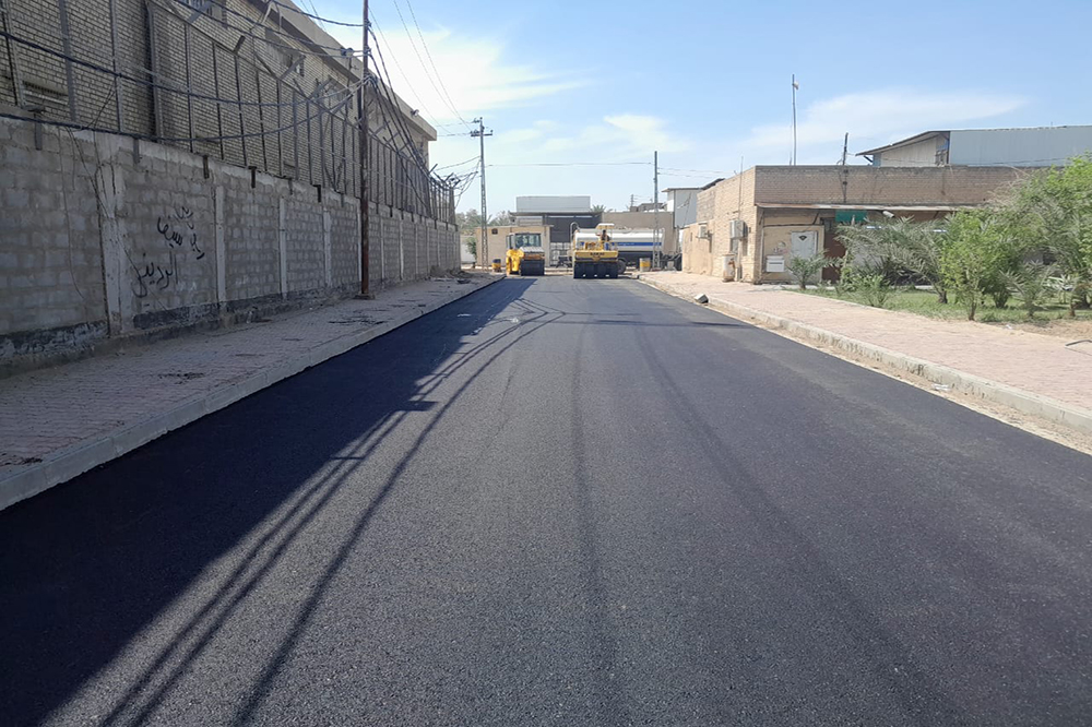 infrastructure rehabilitation project in the Dora refinery in Baghdad Governorate