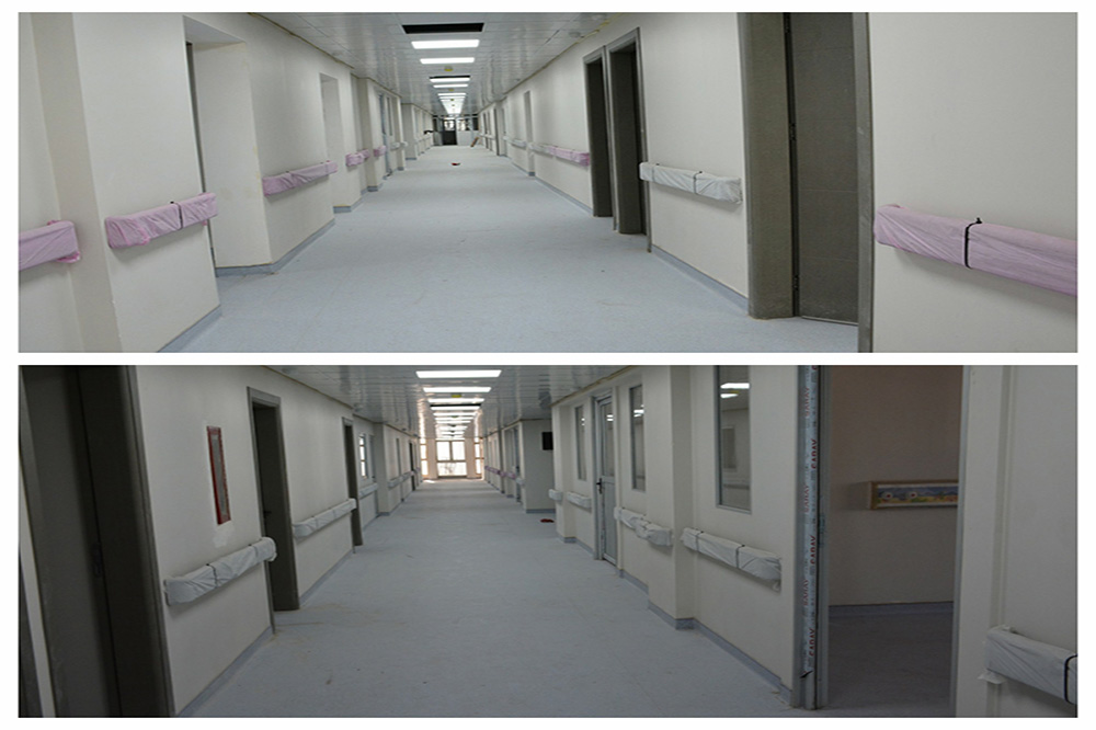 the rehabilitation project of the Central Children's Hospital in the capital, Baghdad