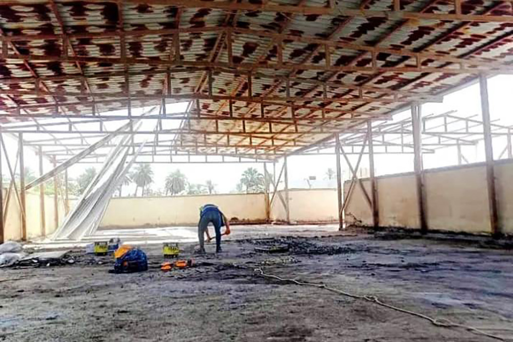 مشروع تأهيل مستشفى قلعة صالح بمحافظة ميسان