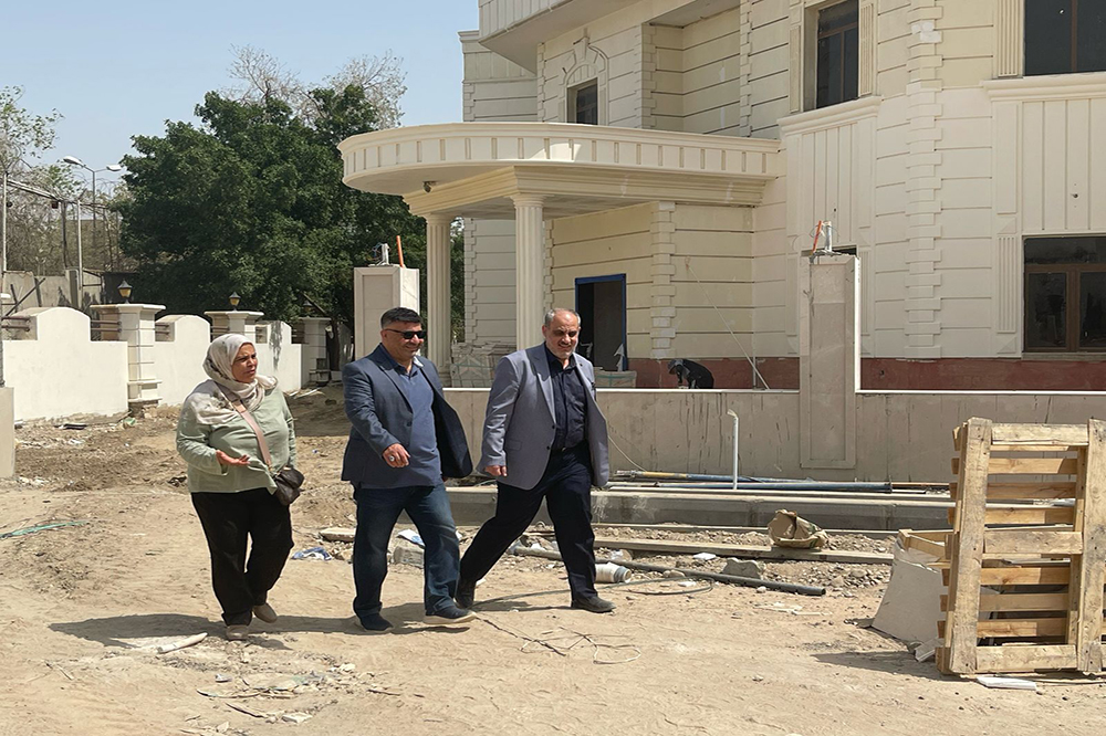 the project to rehabilitate and furnish the presidential villas in Baghdad