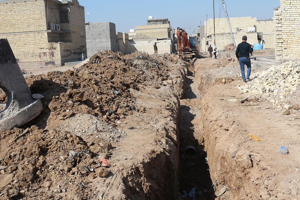 مشروع تطوير المحلات (833 – 867 - 869) في منطقة شهداء السيدية والشرطة الخامسة ضمن قاطع بلدية الرشيد في محافظة بغداد