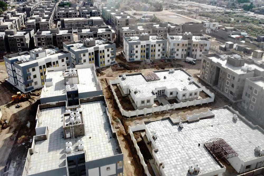 the project to implement decent housing units in Babylon Governorate