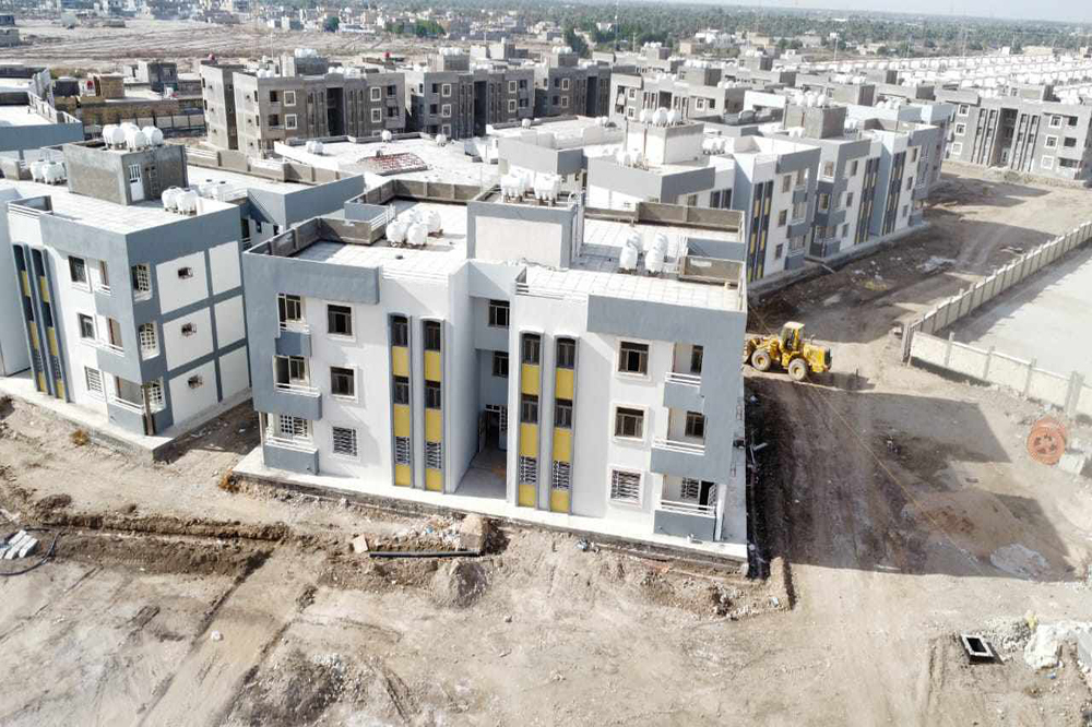 the project to implement decent housing units in Babylon Governorate