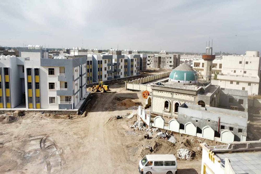 the project to implement decent housing units in Babylon Governorate