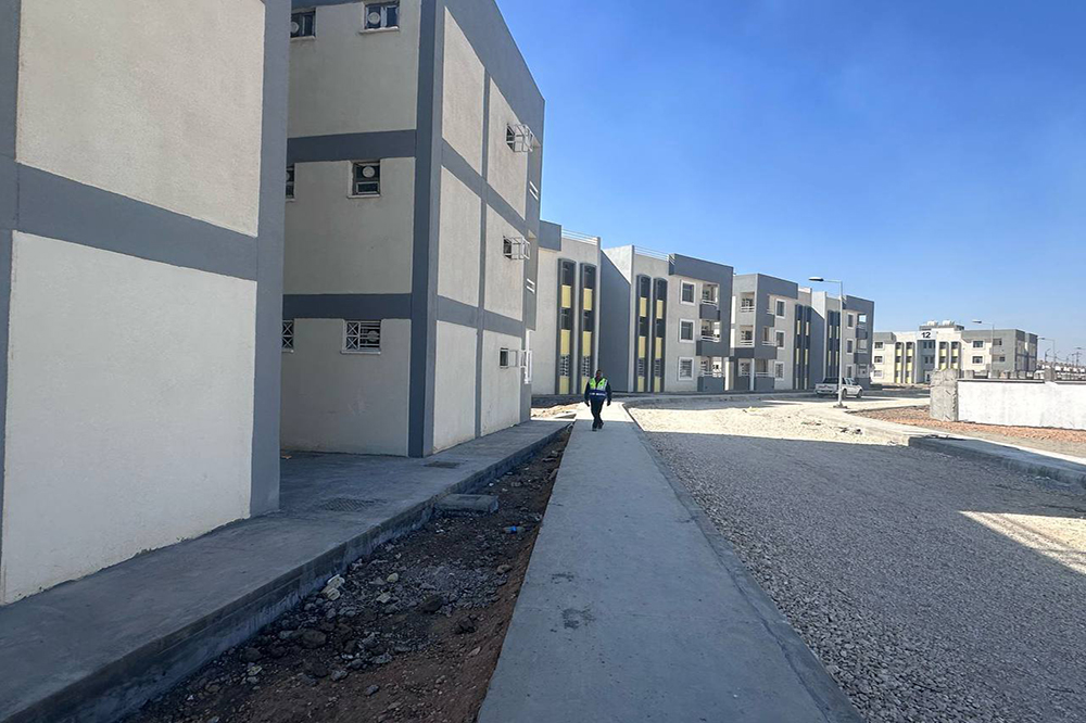 the project to implement decent housing units in Babil Governorate