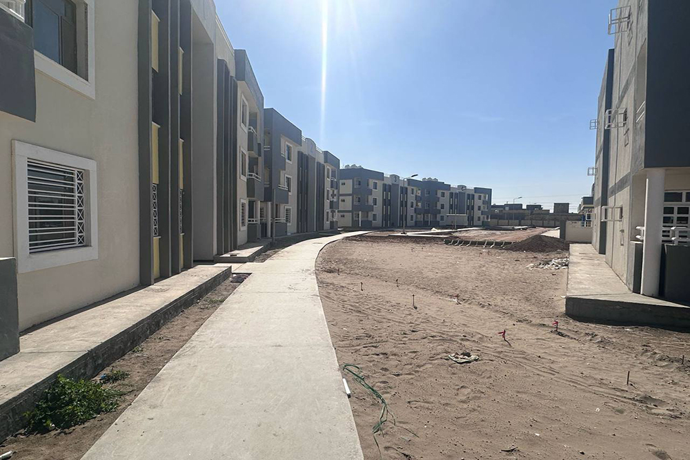 the project to implement decent housing units in Babil Governorate