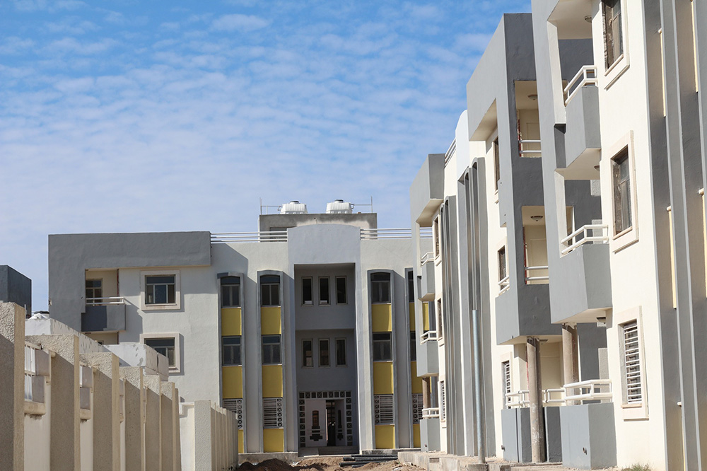 the project to implement low-cost housing units in Babil Governorate