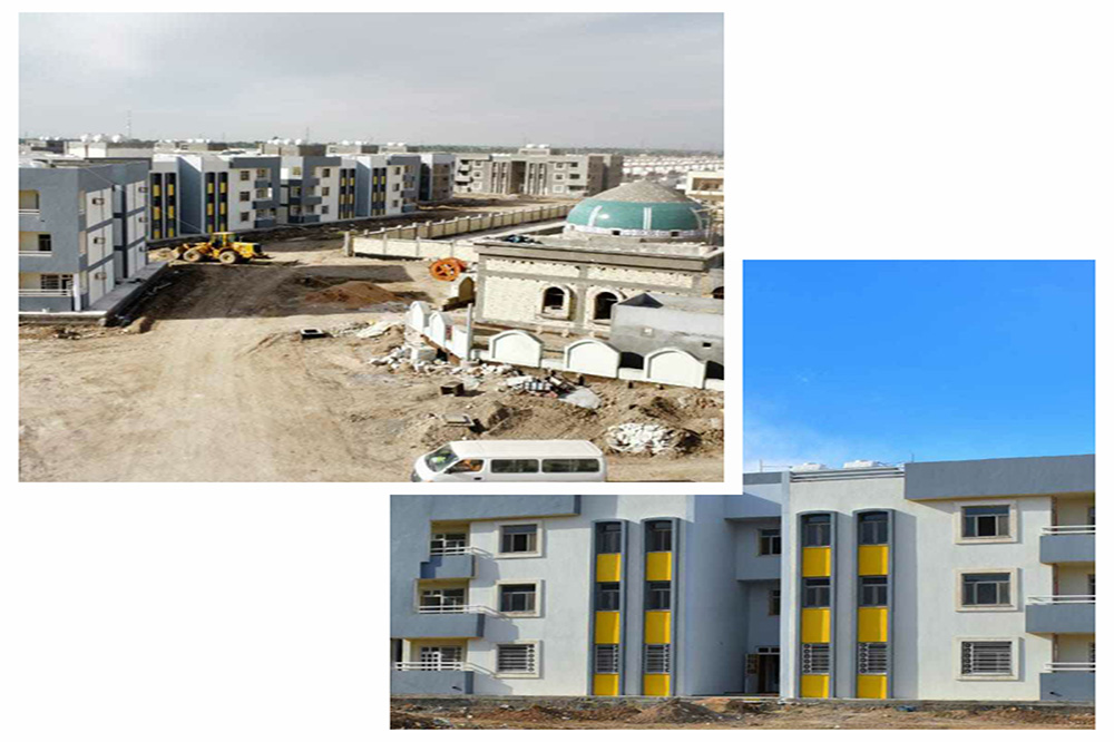 the project to implement low-cost housing units in Babil Governorate