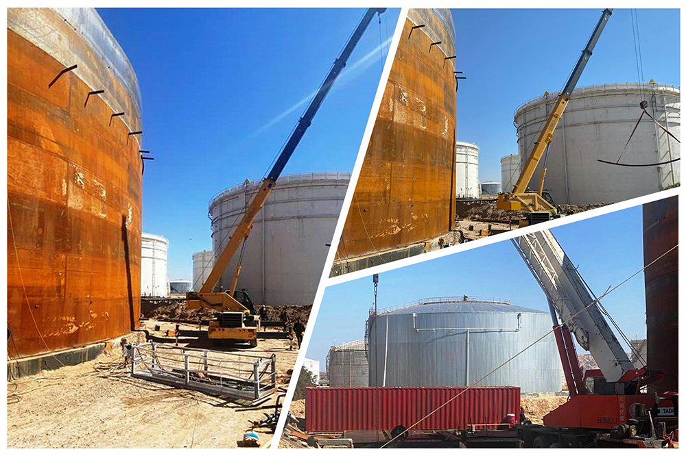 The Emergency Tanks Project At The Al-Sumoud Refinery In Baiji 