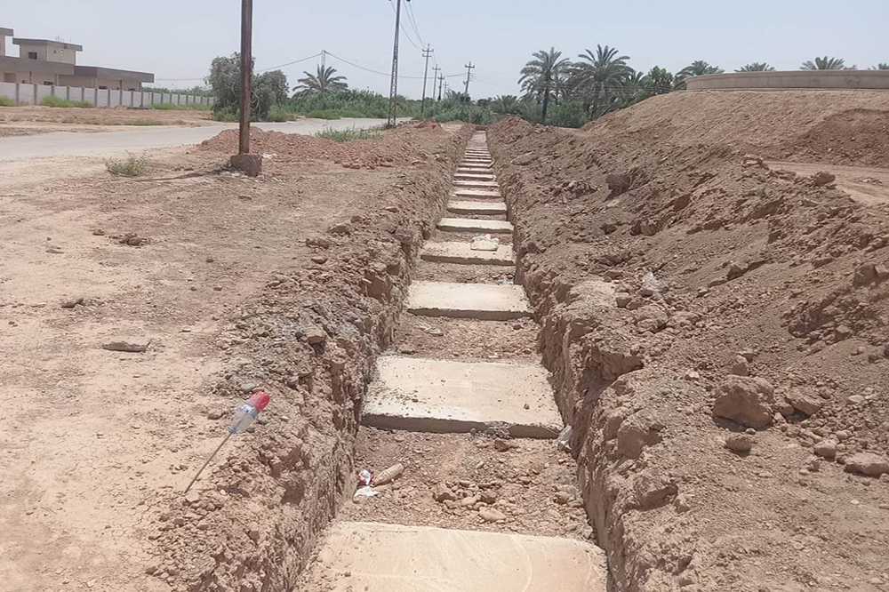 مشروع ماء جديدة الشط بمحافظة ديالى