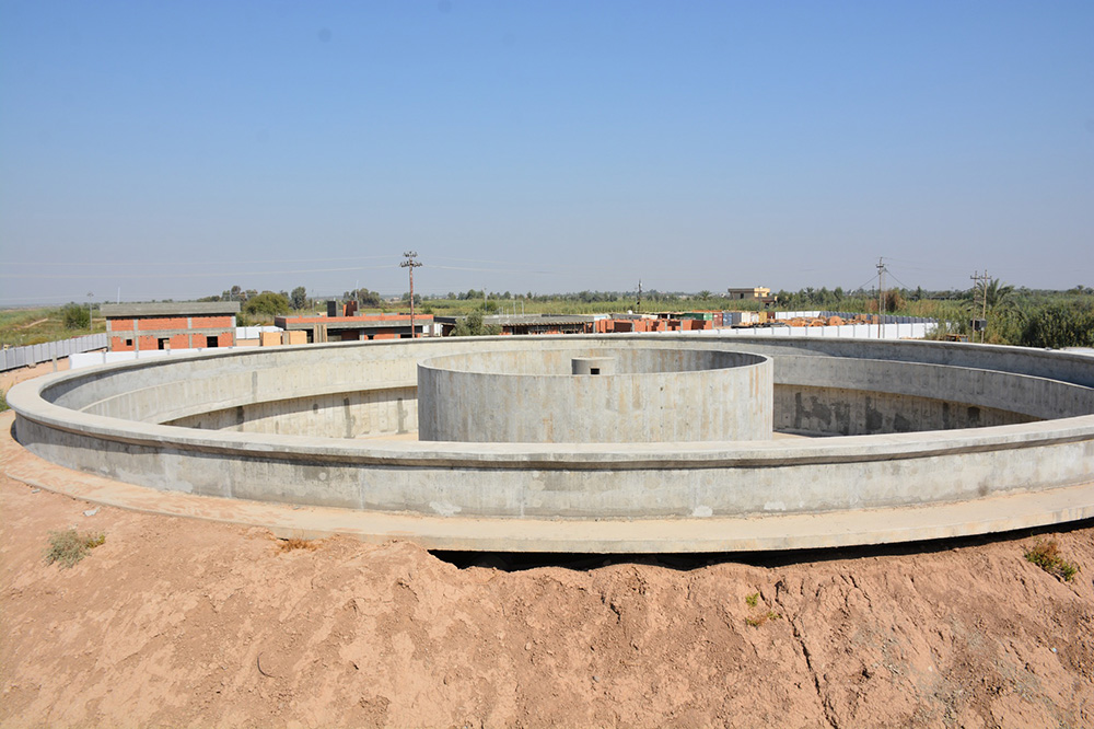 the Jdeidet Al- Shatt Water Project in Diyala Governorate