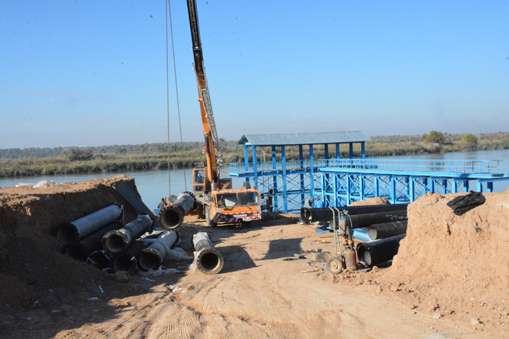 The Jdeidet Shatt Water Project In Diyala Governorate