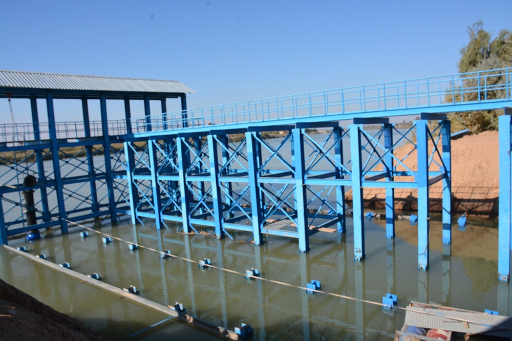 the Jdeidet Shatt Water Project in Diyala Governorate