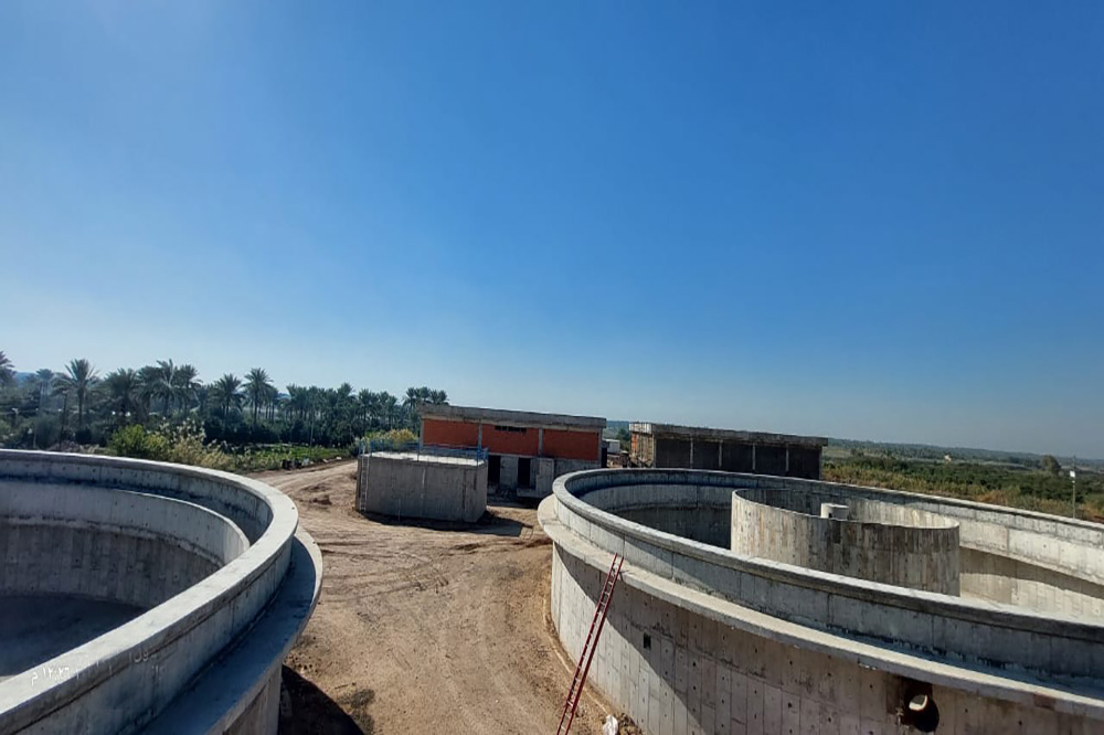 the Jadidah Al-Shatt water project in Diyala Governorate