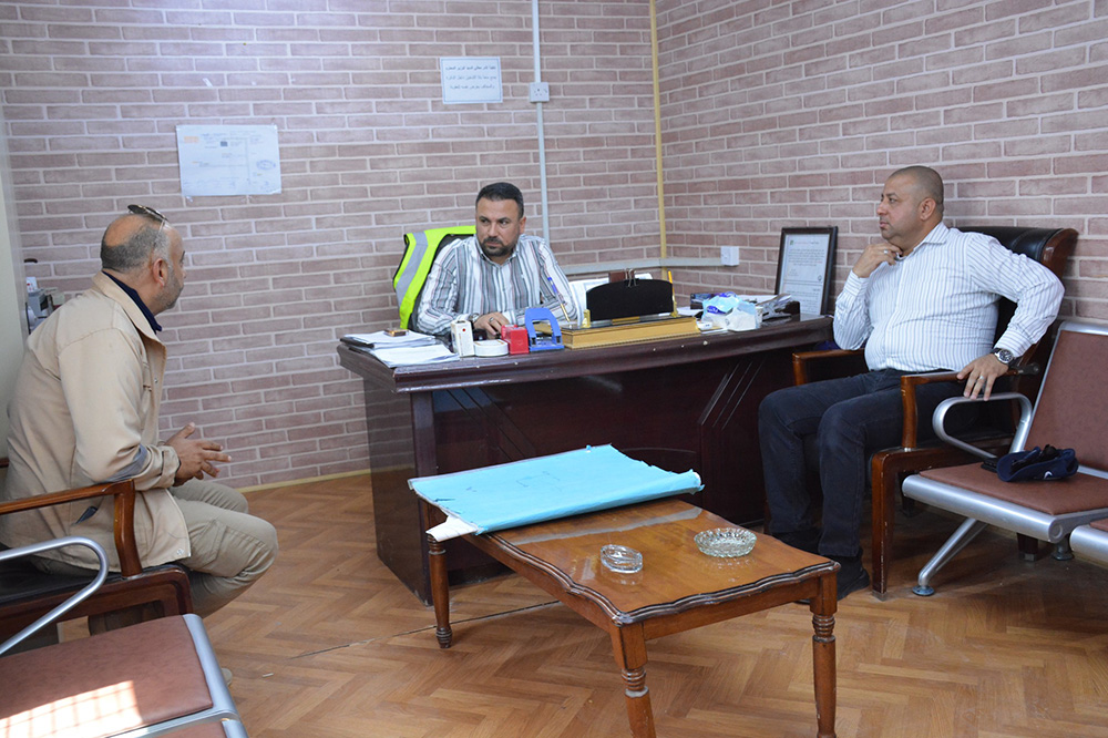 Engineer Al Mirza Visits The Jdeidet Al-Shatt Water Project In Diyala Governorate