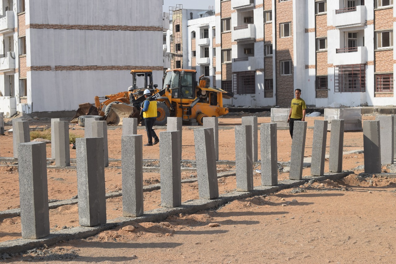 the Al-Jazeera (2) residential complex project in the Karbala Governorate