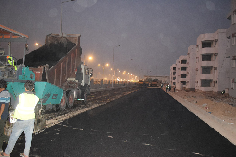 the Al-Jazeera (2) residential complex project in the Karbala Governorate