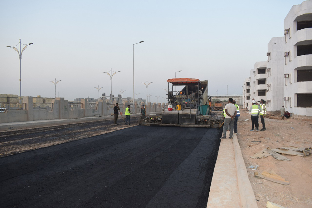 the Al-Jazeera (2) residential complex project in the Karbala Governorate