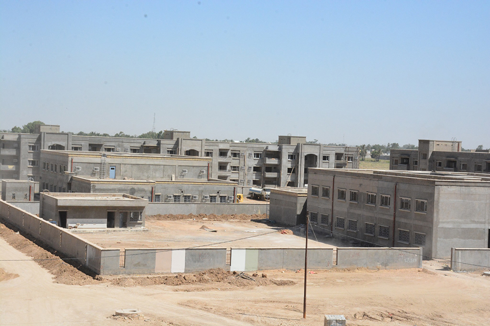 the Azizia residential complex project in Wasit Governorate