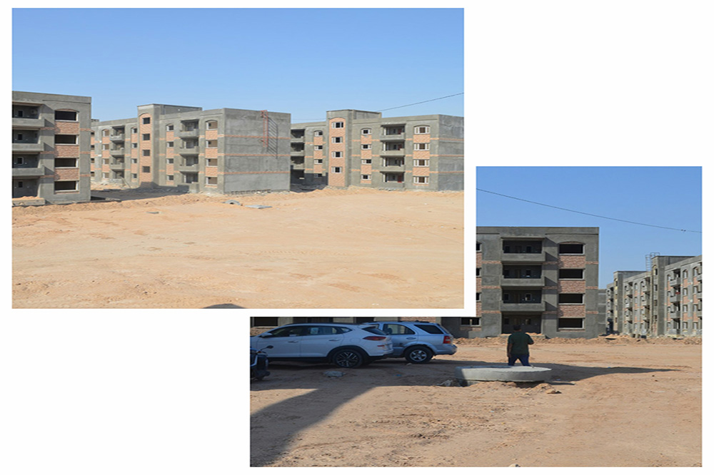 the Al-Aziziya residential complex project in Wasit Governorate