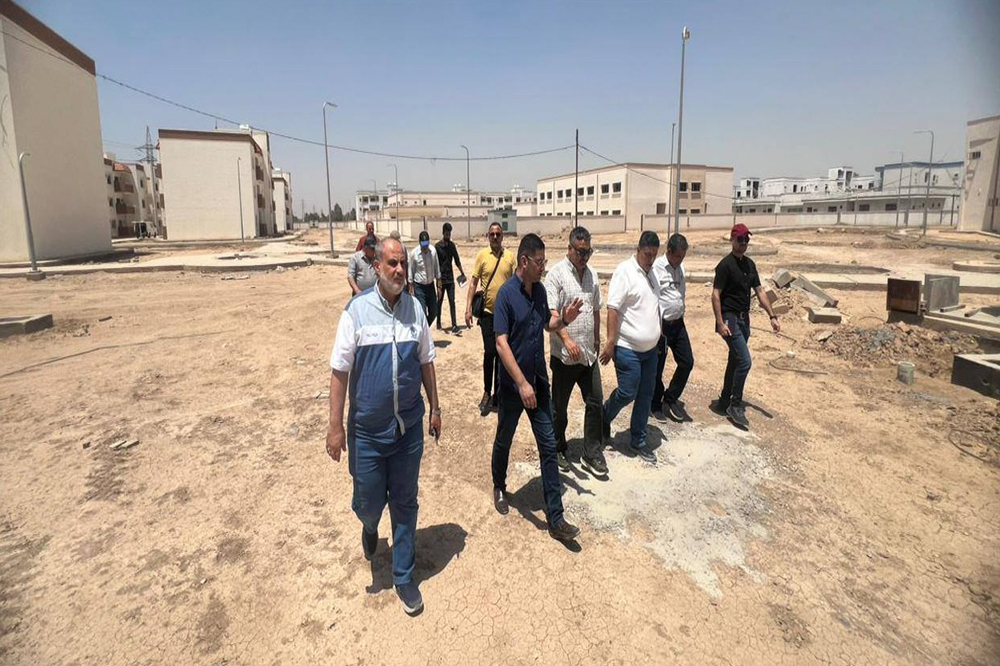مشروع مجمع العزيزية السكني في محافظة واسط