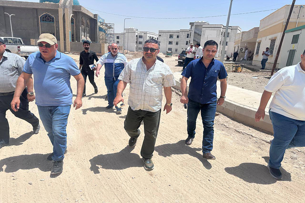 مشروع مجمع العزيزية السكني في محافظة واسط
