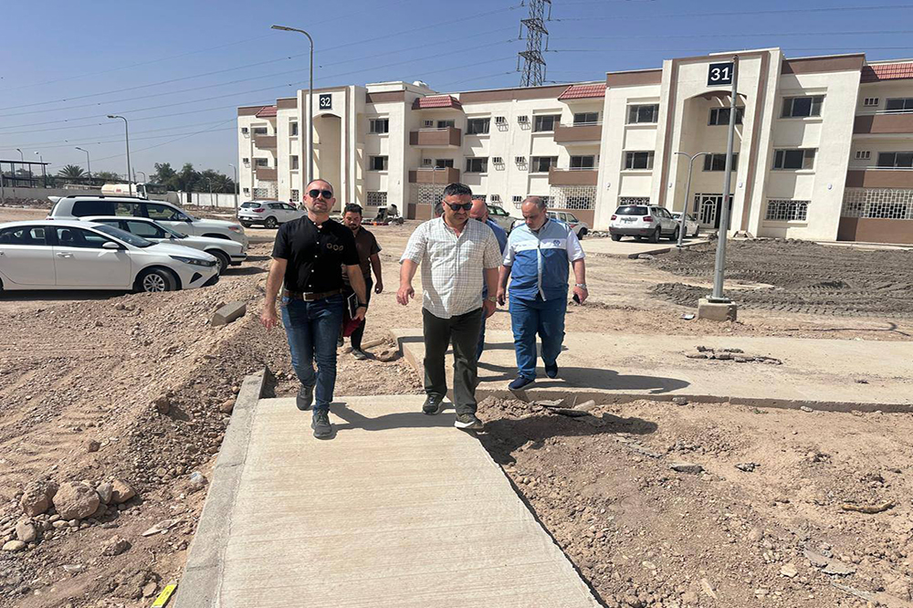 مشروع مجمع العزيزية السكني في محافظة واسط