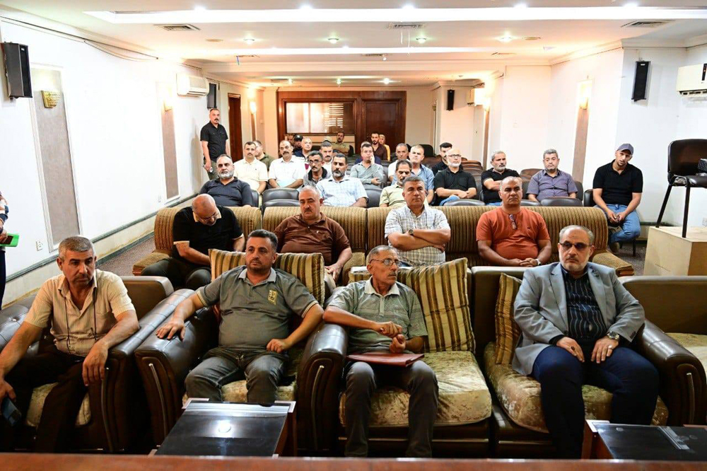 ورشة عمل حول خطة الطوارئ والإخلاء في شركة الفاو الهندسية العامة