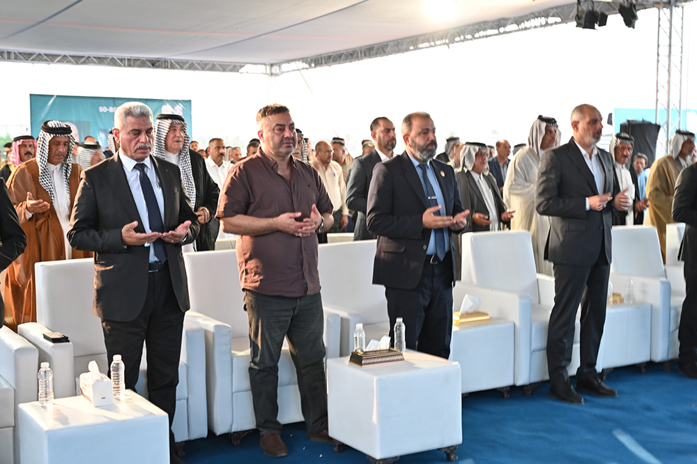 وضع حجر أساس لمستشفى ناحية النيل في بابل