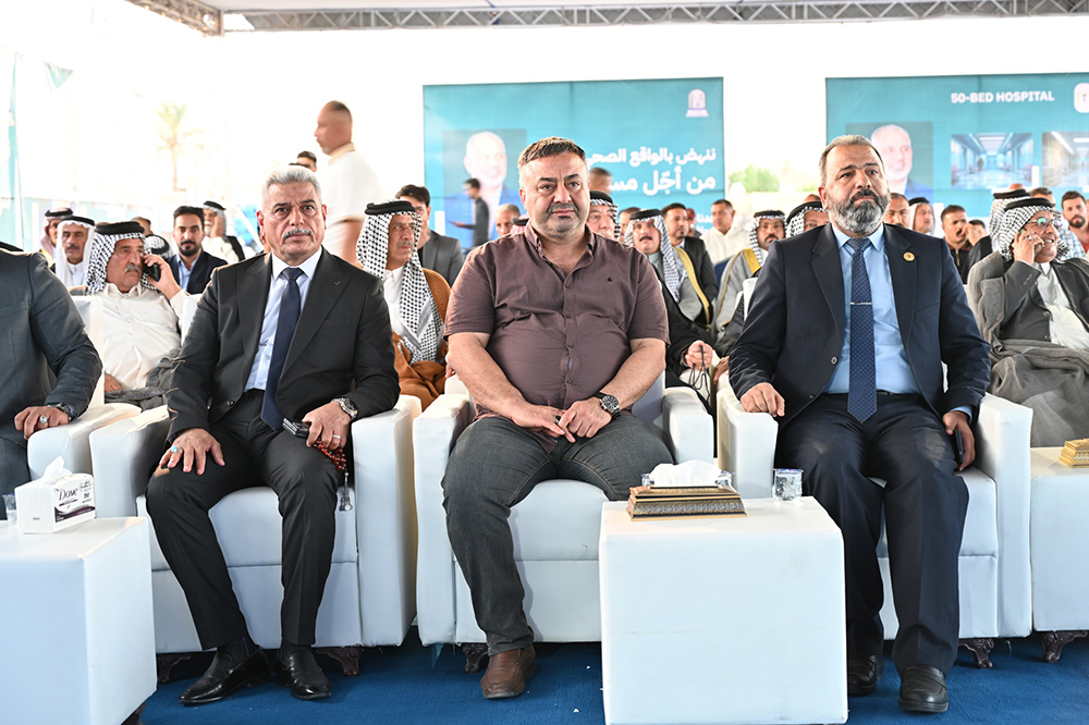 وضع حجر أساس لمستشفى ناحية النيل في بابل